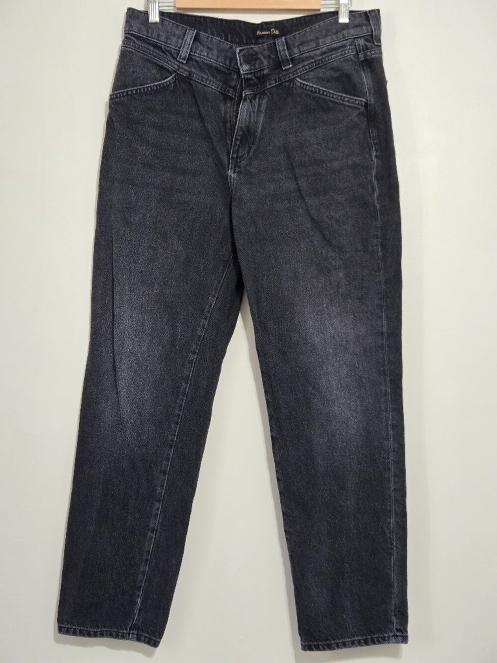 Massimo Dutti High Rise Jeans Black Size US12 L30